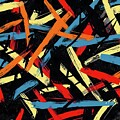 modern_fashionable_pattern_lines_and_letter_No 2